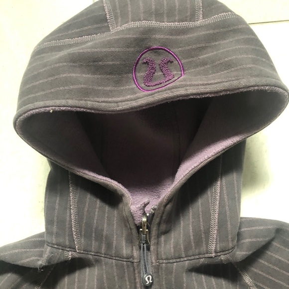 Lululemon Dark Purple Scuba Hoodie - Picture 2 of 5